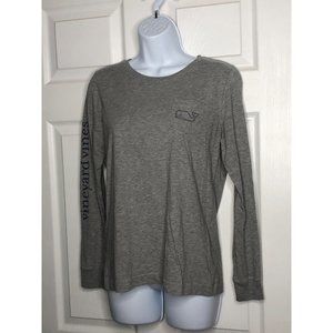Vineyard Vines small grey long sleeved shirt
